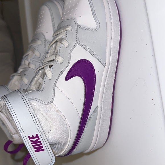 Nike Shoes Little Girls Nike Court Hightop Sneakers Poshmark